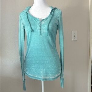 Roxy fade/ burnout hooded top